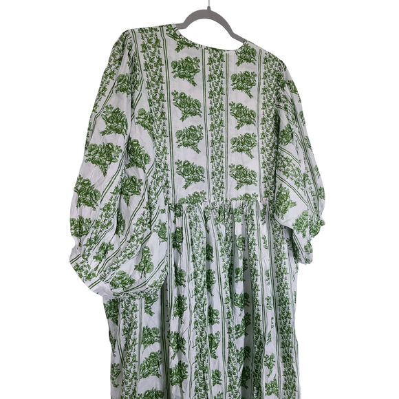 House of Sundar Liana Mid Dress - Fern Size XL - Picture 8 of 9